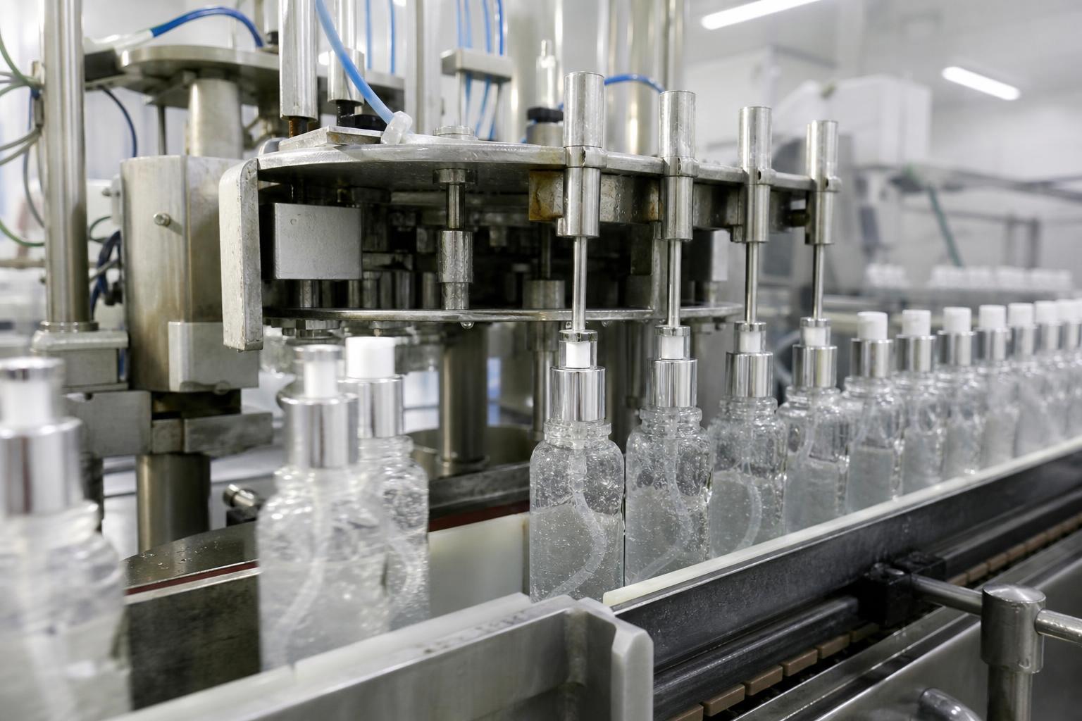 Cosmetic filling line